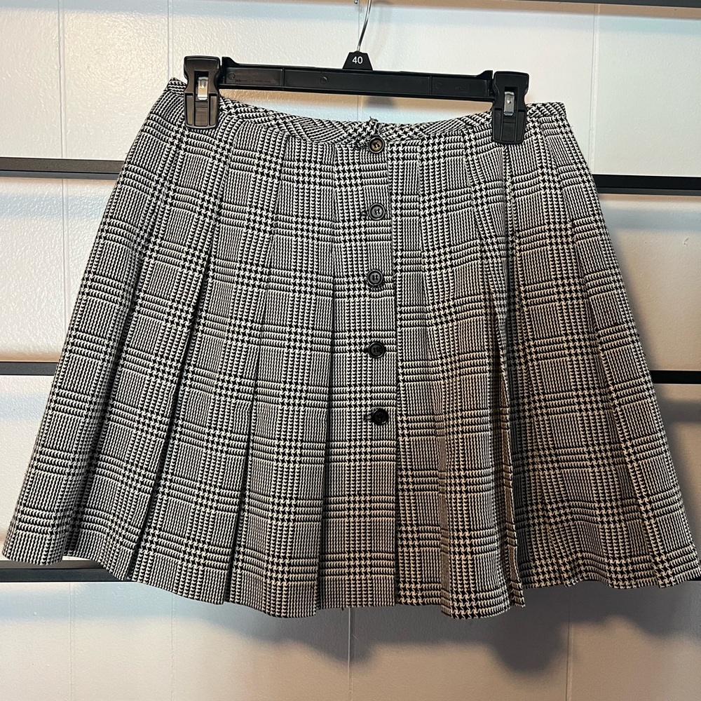 Juniors Vintage Size 7/8 Pleated Mini Skirt, WRAPPER, Made in USA, G19